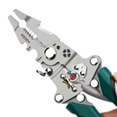 Alicate de Descascamento de Fio Dobrável 18 em 1 Profissional