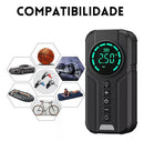 Auxiliar de Partida + Compreensor de Ar Digital [Ultra Potencia] - JumpStarter Auxiliar de Partida compreensor de Ar Digital Importe Go 